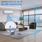 Acondicionador de Aire Mini Split de 9,000 BTU con Bomba de Calor (24 SEER2) TCL-TPro, 1 Unidad, Enchufe de 230V, Enfría/Calienta 42 m² para Casa y Oficina