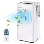 Aire Acondicionado Portátil 3 en 1 de 8.000 BTU - Blanco, 1 unidad, AC silencioso para habitaciones de 420 pies cuadrados, incluye control remoto y kit para ventanas para el hogar/oficina/dormitorio