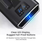 Aire acondicionado portátil 3 en 1 Waykar de 5000 BTU con deshumidificador y control remoto para carpas, campamentos y casas rodantes