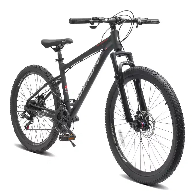 Bicicleta de montaña GDFStudio Trailcrest de 26 pulgadas todo terreno con suspensión delantera de 21 velocidades