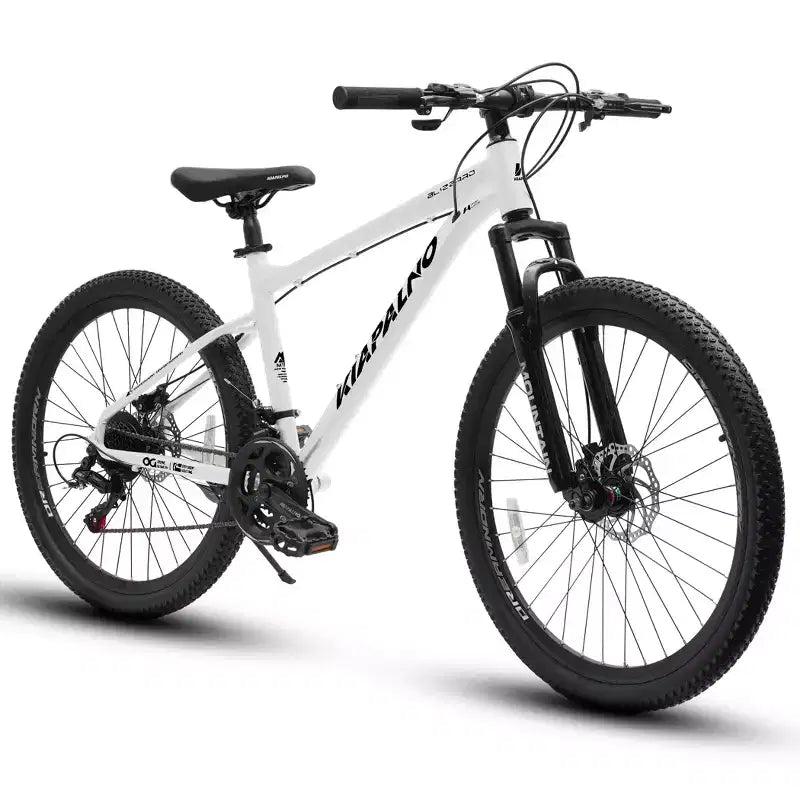 Bicicleta de montaña GDFStudio Trailcrest de 26 pulgadas todo terreno con suspensión delantera de 21 velocidades