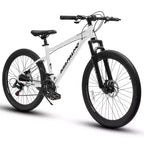 Bicicleta de montaña GDFStudio Trailcrest de 26 pulgadas todo terreno con suspensión delantera de 21 velocidades