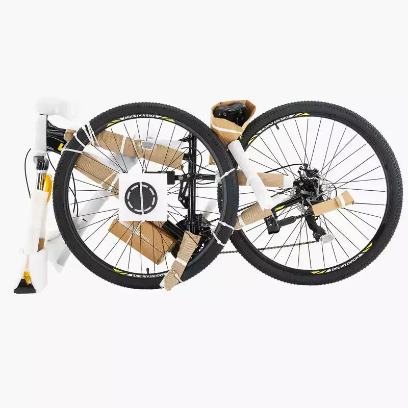 Bicicleta de montaña NAYSAYE de 29 pulgadas con 24 velocidades, suspensión delantera y frenos de disco dobles para aventuras al aire libre en senderos, negro, 57.87*9.45*30.91