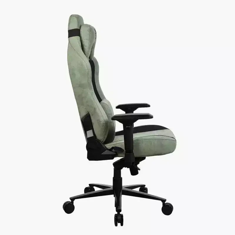Silla de oficina y juegos Arozzi Vernazza XL Supersoft con soporte lumbar de espuma viscoelástica y reposabrazos 4D Forest