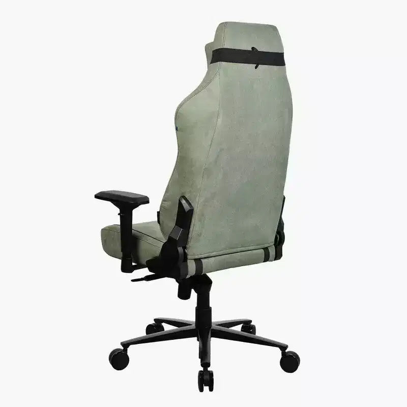 Silla de oficina y juegos Arozzi Vernazza XL Supersoft con soporte lumbar de espuma viscoelástica y reposabrazos 4D Forest