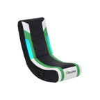 Sillón Gaming Reclinable X Rocker Horizon RGB LED Audio de Suelo Verde/Negro/Blanco