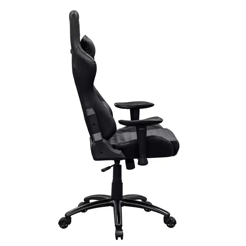 Ts-5100 Silla ergonómica de videojuegos con respaldo alto estilo de carreras - Techni Sport: giratoria, ajustable