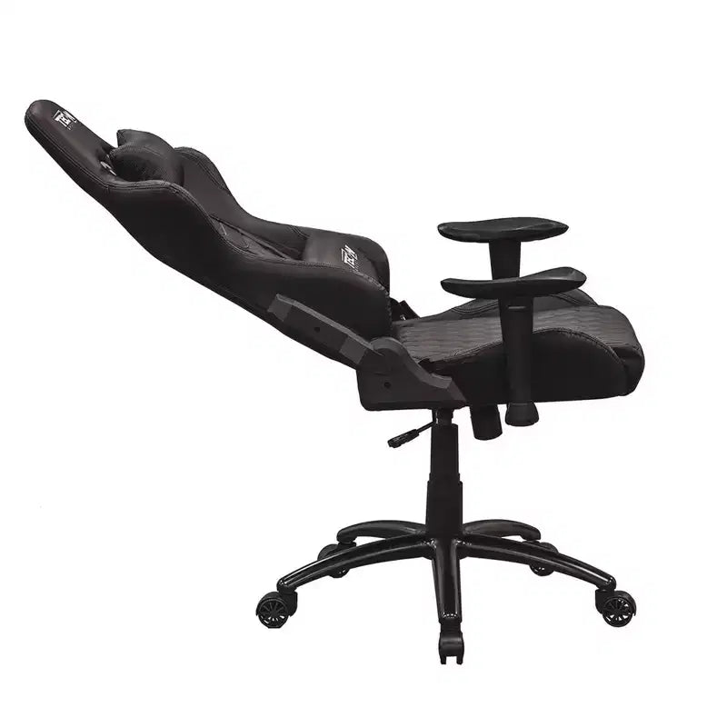 Ts-5100 Silla ergonómica de videojuegos con respaldo alto estilo de carreras - Techni Sport: giratoria, ajustable