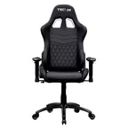 Ts-5100 Silla ergonómica de videojuegos con respaldo alto estilo de carreras - Techni Sport: giratoria, ajustable
