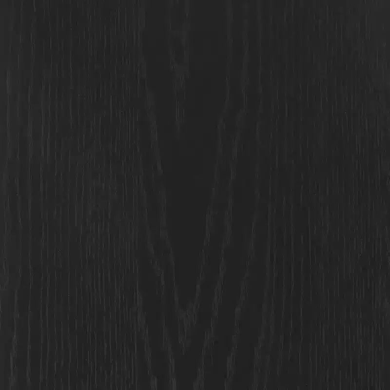 Mesa de Sofá Consola – 40" Estrecha, Chapa de Roble Negro Recuperado, 2 Niveles, Estilo Rústico
