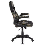 Flash Furniture X10 Silla de juego Silla de oficina de carreras ergonómica para computadora PC Silla giratoria ajustable con brazos abatibles