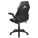 Flash Furniture X10 Silla de juego Silla de oficina de carreras ergonómica para computadora PC Silla giratoria ajustable con brazos abatibles