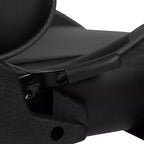 Sillón ergonómico de piel sintética roja reclinable con reposapiés para videojuegos Emma and Oliver Racing