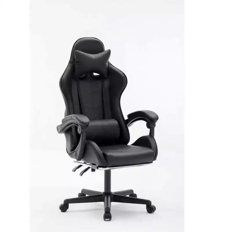 Sillón Ergonómico para Videojuegos MPM con Altura Ajustable, Reposacabezas y Soporte Lumbar, Capacidad de Peso de 113 kg, para Trabajar, Estudiar y Jugar
