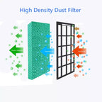 Enfriador de aire portátil por evaporación y humidificador Costway con ventilador, filtro y control remoto