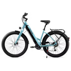 Bicicleta eléctrica híbrida Schwinn Adult Coston DX 27.5 de paso bajo