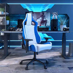 24/7 Shop At Home Silla gamer reclinable Quelman con reposabrazos ajustables