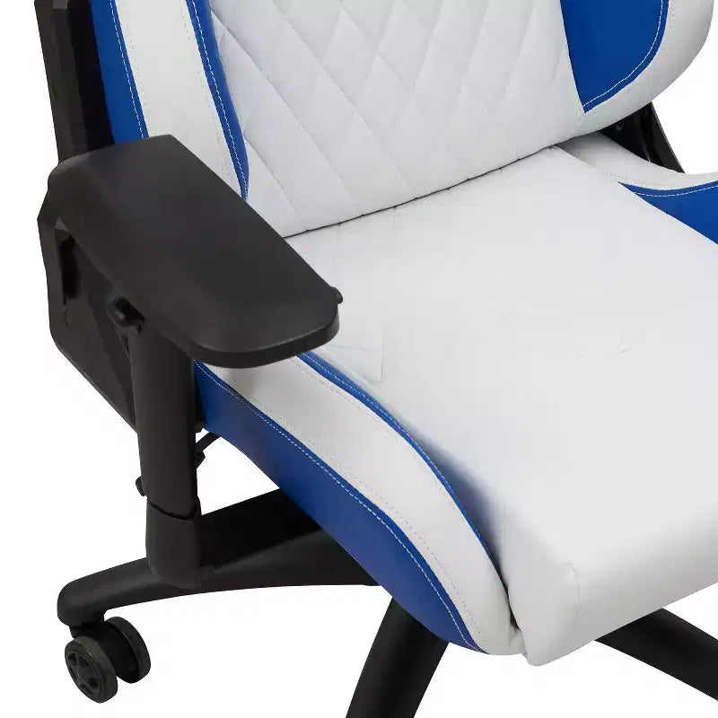 24/7 Shop At Home Silla gamer reclinable Quelman con reposabrazos ajustables