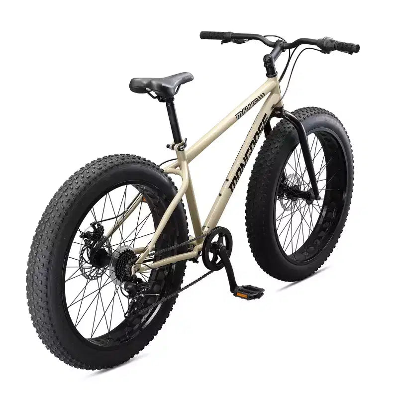 Bicicleta de montaña Mongoose Malus 26 de adulto con neumáticos anchos
