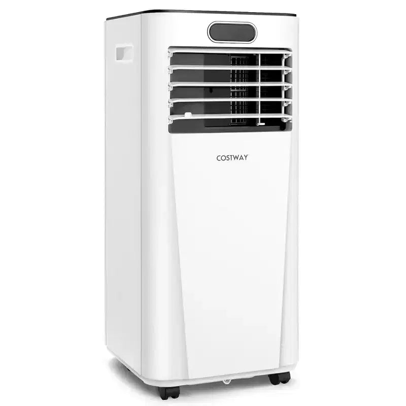 Costway Aire acondicionado portátil de 6000 BTU (10000 BTU ASHRAE) con control remoto, Enfriador de aire 3 en 1 con secado