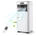 Costway Aire acondicionado portátil de 6000 BTU (10000 BTU ASHRAE) con control remoto, Enfriador de aire 3 en 1 con secado