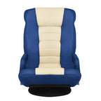 Silla de juego giratoria de 360 grados Costway con respaldo plegable y ajustable
