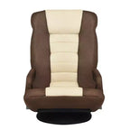 Silla de juego giratoria de 360 grados Costway con respaldo plegable y ajustable