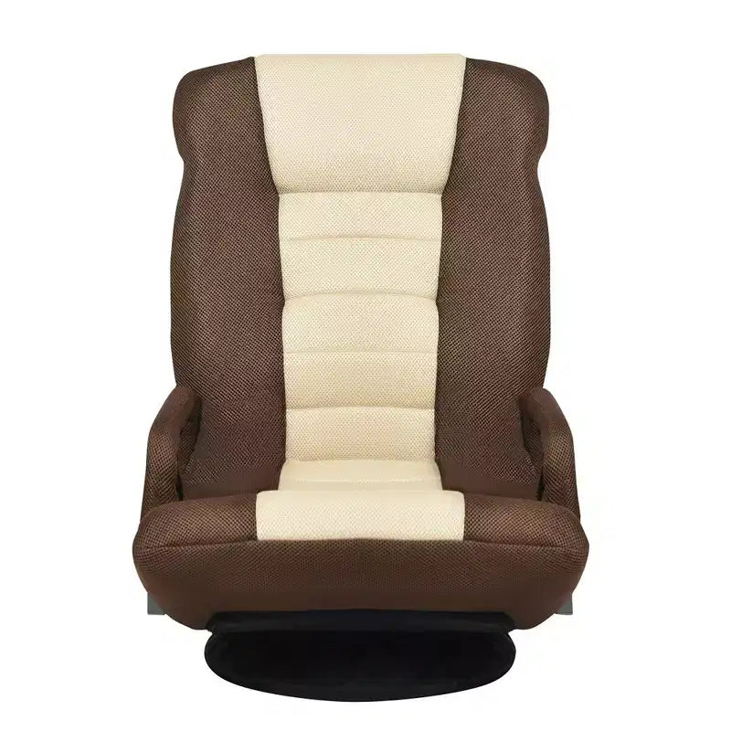 Silla de juego giratoria de 360 grados Costway con respaldo plegable y ajustable