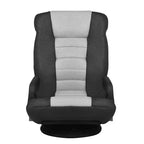 Silla de juego giratoria de 360 grados Costway con respaldo plegable y ajustable