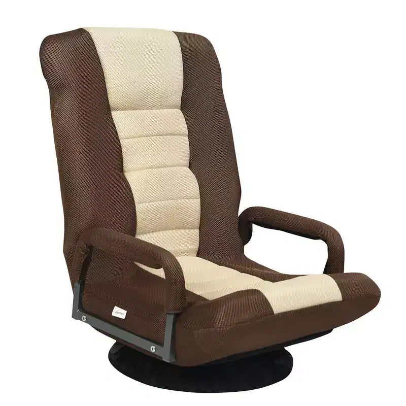 Silla de juego giratoria de 360 grados Costway con respaldo plegable y ajustable