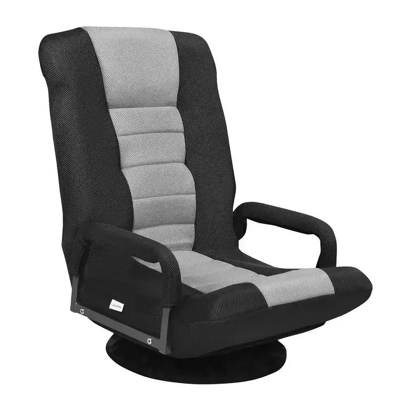 Silla de juego giratoria de 360 grados Costway con respaldo plegable y ajustable