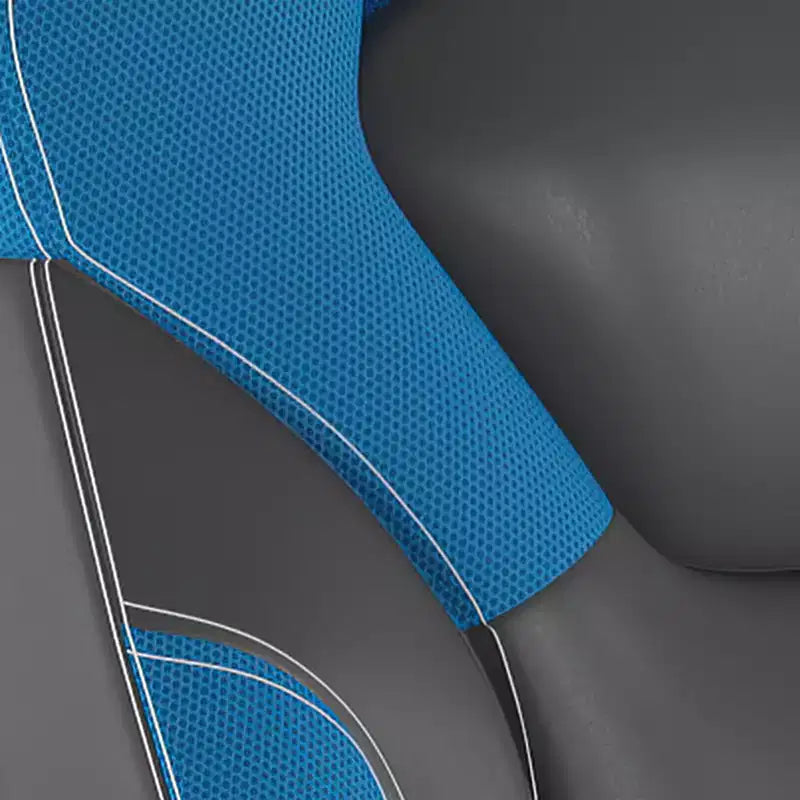 Silla de oficina para videojuegos Flash Furniture X10 estilo de carreras, para PC, ajustable, con brazos plegables y ruedas transparentes