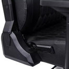 Flash Furniture Falco Silla ergonómica alta ajustable para videojuegos con reposabrazos 4D, almohada reposacabezas y soporte lumbar ajustable