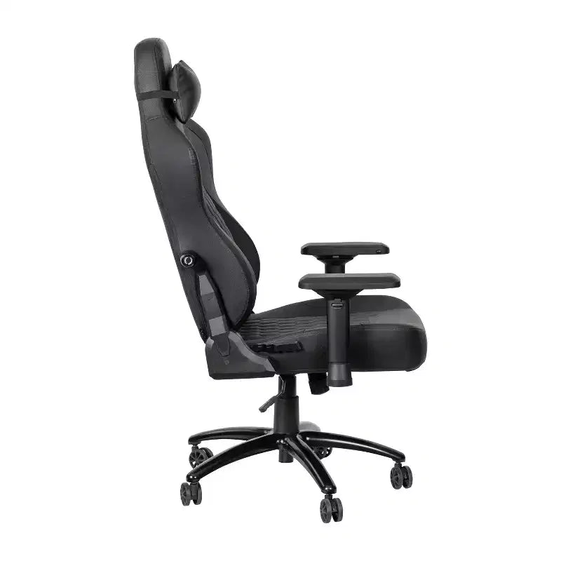 Flash Furniture Falco Silla ergonómica alta ajustable para videojuegos con reposabrazos 4D, almohada reposacabezas y soporte lumbar ajustable