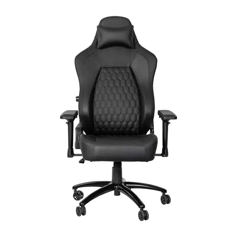 Flash Furniture Falco Silla ergonómica alta ajustable para videojuegos con reposabrazos 4D, almohada reposacabezas y soporte lumbar ajustable