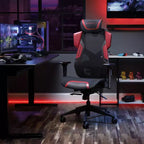 Silla de juego RESPAWN Flexx Mesh con soporte lumbar y reposacabezas ajustable