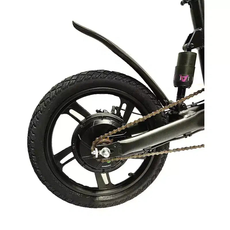 Bicicleta eléctrica urbana plegable GlareWheel X3 de 16 pulgadas
