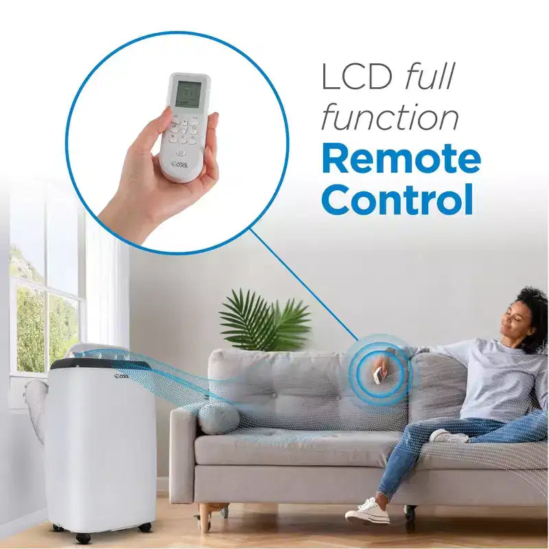 Aire acondicionado portátil con calefacción y control remoto COMMERCIAL COOL