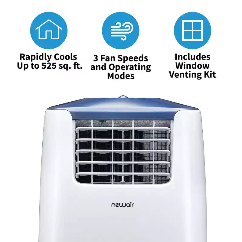 Aire acondicionado y calefactor portátil Newair - 14.000 BTU