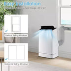 Costway Aire Acondicionado Portátil 15000 BTU con Control Remoto APP Frío Ventilador Calor Deshumidificador