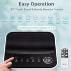 Aire Acondicionado Portátil Costway 8000 BTU Enfriador de Aire 3 en 1 con Ventilador Deshumidificador Modo Sueño
