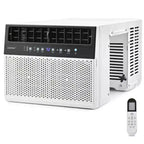 Aire acondicionado de ventana Costway 8100 BTU (12000 BTU Ashrae) con control remoto, panel de control LED, hasta 37 m².