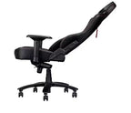 ASUS ROG Chariot RGB Silla Gaming con Espuma viscoelástica para soporte lumbar, reposabrazos ajustable 4D, respaldo reclinable, material de cuero sintético transpirable