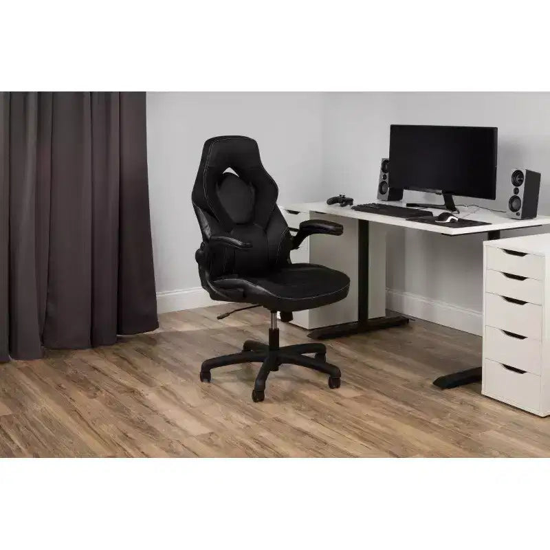Silla ergonómica para juegos RESPAWN 3085 con brazos abatibles