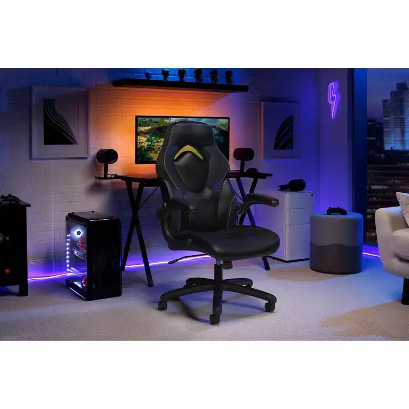 Silla ergonómica para juegos RESPAWN 3085 con brazos abatibles