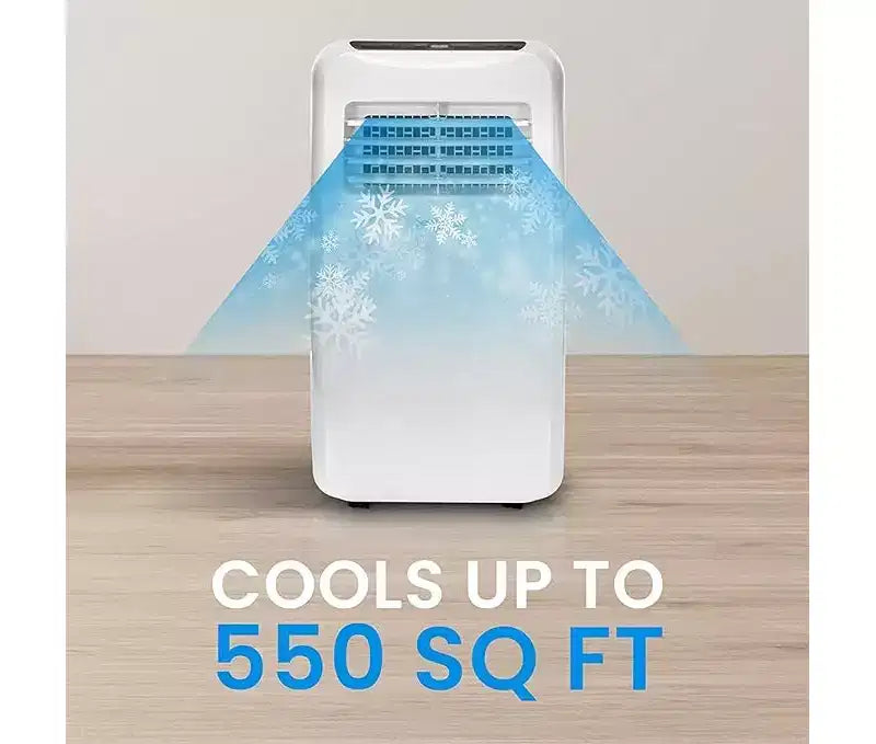 SereneLife Aire Acondicionado Portátil 3 en 1 de 12.000 BTU, Deshumidificador