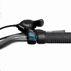 Bicicleta plegable compacta Xspec 20 de 7 velocidades para ciudad, negra (NO eléctrica)