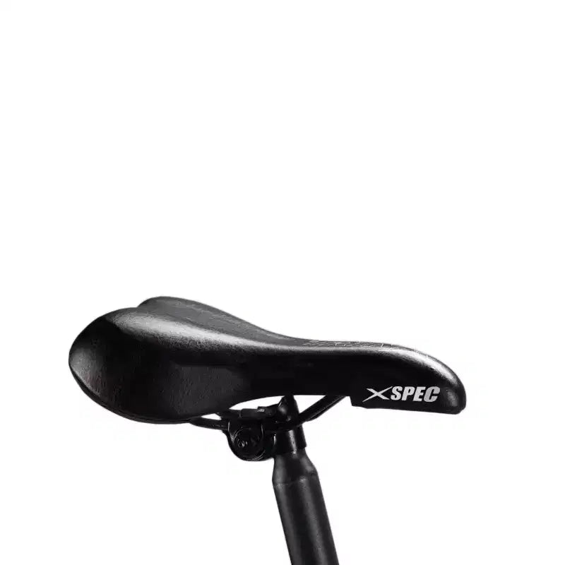 Bicicleta plegable compacta Xspec 20 de 7 velocidades para ciudad, negra (NO eléctrica)