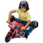 Minimoto eléctrica Razor de 24 voltios, 1 velocidad, moto de carreras de tierra, con neumáticos de 10 pulgadas, velocidades de hasta 24 km/h, para mayores de 13 años, paquete de 2, color rojo
