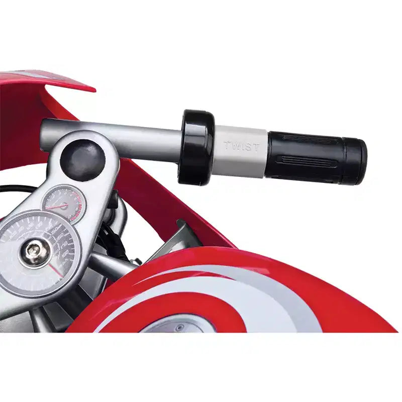 Minimoto eléctrica Razor de 24 voltios, 1 velocidad, moto de carreras de tierra, con neumáticos de 10 pulgadas, velocidades de hasta 24 km/h, para mayores de 13 años, paquete de 2, color rojo